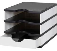 styro 268-0103.9895S Stylo Station de tri styrodoc uno SET, 3 compartiments