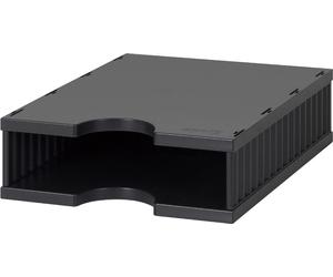 styro 268-1102.09 styro Module d'extension styrodoc uno, 2 compartiments, blanc/noir