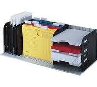 styro 282-03407.98 Station de tri styrorac gris/noir avec 7 casiers
