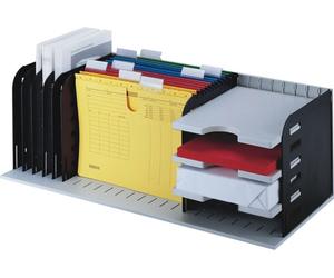 styro 282-03407.98 Station de tri styrorac gris/noir avec 7 casiers