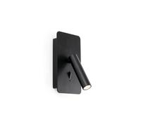 SUAU Applique Murale Avec USB Noir Mat