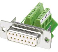 SUB-D femelle 15 pôles Phoenix Contact 1688094 180 ° raccord à vis 1 pc(s)