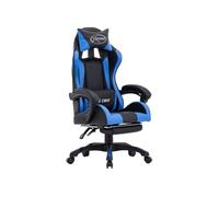 sublime fauteuil inclinable en Similicuir Noir fixe standard 36x48x40 avec repose-pieds