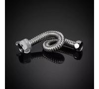 SUBMARIN Acier inoxydable Basin&Toilet Flexible eau sanitaire Tuyau ondulé G1/2" Chaud & Froid Tuyau Salle de bains Chauffage Tuyaux 20-60cm de - 20cm