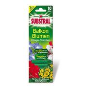 Substral - Pack de 10 bâtons d'engrais pour plantes de balcon