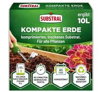 Substral Terreau Compact pour Fleurs Vert 10 l