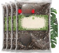 Substrat de base pour Monstera, 12 litres, pour plantes d'intérieur et de terrasse, avec 5 composants, terreau pour pots, pour palmiers et fleurs