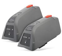 subtel 2x Batterie pour Outil Compatible avec Gardena Comfort 35 roll-up automatic Li (8025-20), 008A231 - (1500mAh, 18V)