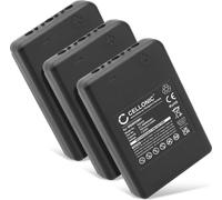 subtel 3x Batterie pour Télécommande Compatible avec Autec B07C TF02, E16 KTC, E16 Sirio 42, MBM06MH - (700mAh, 7.2V)