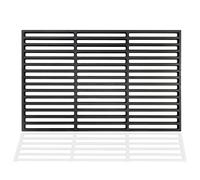 SUBTLETY 60x40cm Ensemble de Grille à Charbon de Bois en Fonte Universelles émaillées Grilles de Cuisson Barbecue et Fumoir 10mm d'épaisseur Massive Planchas aux Barbecues Gaz/Bois/Cheminées