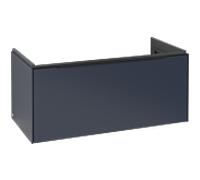 Villeroy und Boch Subway 3. 1930 C569L1VQ 97,3x42,9x47,8cm, avec LED / poignée Volcano noir, bleu marine