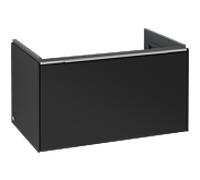 Villeroy und Boch Subway 3. 1930 C57300VL 77,2x42,9x47,8cm, sans LED / poignée aluminium brillant, noir volcan