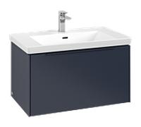 Villeroy & Boch Meuble sous-lavabo Subway 3.0 C57302VQ 1 tiroir 77,2×42,9×47,8 cm bleu marine