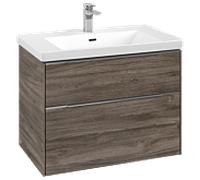 Villeroy & Boch Subway 3.0 armoire sous lavabo, 2 tiroirs, 772x576x478mm, C57400RK
