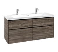 Villeroy und Boch Subway 3. 1930 C60201RK 127,2x57,6x47,8cm, sans LED / poignée Volcano black, stone oak