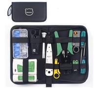 SUBZONAL-21 in 1 Kit d'outils de réseau, Testeur de Network Réseau Cable Kits d'outils de Réparation d'Ordinateur, Réseau Ensemble d'Outils Approprié au Bricolage, au Ménage, à l'Usine