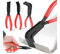 Subzonal-3 Pièces Pince Pliante Plieuse Tole Manuelle Jeu De Pinces À Plier La Tôle Portable Largeur 22 Mm (0°, 45°, 90°) Pour Les Tôliers Les Réparateurs Et Les Bricoleurs Pour Plier Et Redresser Le
