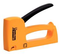 Subzonal-Agrafeuse R13 Pour Agrafes N°13, Agrafeuse Manuelle Pour Tissus D'ameublement, Poignée Ergonomique & Mécanisme 100% Acier, Fabriqué En Suède (20443950), Orange