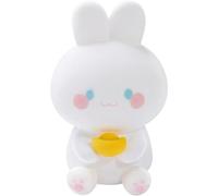 Subzonal-Bébé Pépinière Lampe Rechargeable Doux Lapin Lumière Silicone Enfants Veilleuse Luminosité Réglable Pour Enfants Cadeau