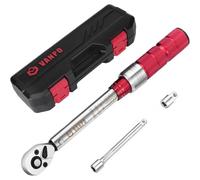 Subzonal ynamométrique 1/4 e Torsion 3-25 Nm, Précision ± 3% Con Bouton De Libération Rapide, Tête À Cliquet Réversible, Barre D'extension, 3/8"" Adaptateur Pour Vélos Route Y Montagne, M
