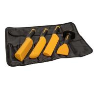 Subzonal-Kit De Dressage De Plomb Pro ¿ Trousse D'outils De Toiture Enroulable En Tissu Pour Le Façonnage Et La Finition Du Plomb, Du Cuivre, Du Zinc Et De L'aluminium
