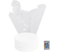 Subzonal-Lampe De Dinosaure, Veilleuse Tactile À Intensité Variable 16 Couleurs Pour La Maison Pour La Chambre Des Enfants Pour La Chambre Coffre-Fort Pratique Avec Télécommande