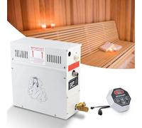SUBZONAL-linxiaojix Générateur de Vapeur de Bain, 4,5 kW 220 V Générateur de Vapeur Douche Sauna Chauffage de Bain de Vapeur pour Sauna à Domicile Spa