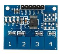 SUBZONAL-Module de Capteur Tactile Numérique à 4 Canaux TTP224, Taille Compacte, Commutateur de Capacitif à 4 Boutons pour