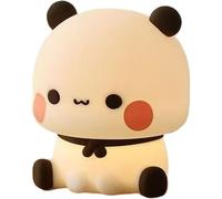Subzonal-Panda Veilleuse, 3 Modes, Contrôle Tactile, En Silicone, Lampe Led Pour Chambre D'enfant, Décoration De Chambre D'enfant (10 X 10 X 10 Cm)