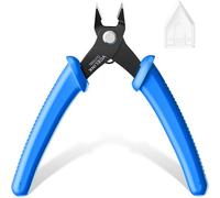 Subzonal-Pince Coupante Precision, Mini Pince Coupante Modelisme Convient Pour La Réparation De L'industrie Électronique, Traitement De Bijoux, Fabrication De Modèles Diy, 129mm Bleu