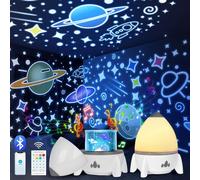 Subzonal-Projecteur De Ciel Étoilé Pour Enfant Avec 8 Films, Veilleuse Pour Enfant, Projecteur D'étoiles Bluetooth, Projecteur Galaxy, Cadeaux De Noël Pour Garçons Et Filles, Décoration De Chambre