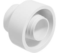 Subzonal-Spares2go Cône De Chasse D'eau Externe En Caoutchouc Blanc Pour Joint De Cuvette Flexible Et Extensible