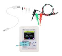 SUBZONAL-Testeur de Transistor avec écran TFT, écran 1,8 Pouces, ¿TC1 pour Condensateur, Diodes, Zener, Infrarouge, Auto-étalonnage, NPN, PNP, MOSFET, IGBT, JFET, Triacs, Batteries