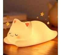 SUBZONAL-Veilleuse Bébé Enfant Avec Minuterie 1/3 Heure - Kitty Chat Colorée - Cadeau pour Enfants (Mimi)