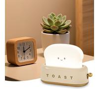 Subzonal-Veilleuse Bébé, Toast Led Veilleuse Enfant Rechargeable, Lampe De Chevet Enfant Luminosité Et Réglables Avec Fonction Minuterie Cadeau Anniversaire De Noel Pour Garcon, Bebe Et Fille - Jaune