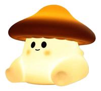 Subzonal-Veilleuse Champignon Pour Chambre D'enfant, Lampe Champignon En Silicone Souple, Rechargeable Et Réglable, Idéale Pour La Chambre D'enfant