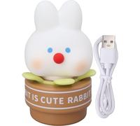 Subzonal-Veilleuse De Bureau En Silicone De Dessin Animé Rechargeable Par Usb, Lampe De Bureau Pour Enfants, 3 Vitesses, Luminosité
