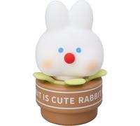 Subzonal-Veilleuse De Bureau En Silicone, Lapin De Dessin Animé, Lampe De Bureau Rechargeable Par Usb Pour Enfants, 3 Vitesses De Luminosité