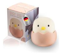 Subzonal-Veilleuse Led Pour Enfants Veilleuse Bébé Sans Petits Éléments Ingérables Lampe D'allaitement Tactile À Intensité Variable Lampe De Nuit Rechargeable Par Usb Eggy Egg