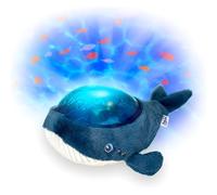 Subzonal-Veilleuse Peluche Projecteur Baleine Aqua Dream Extra Douce. Projections Aquatiques, Berceuses Et Bruits Blancs Avec Minuteur. Lavable/Déhoussable. Cadeau, Dès La Naissance.
