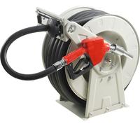 SucceBuy, 1 x 50' enrouleur de tuyau à carburant, rétractable, diesel, pour véhicules/avions/bateaux, 300 PSI, acier au carbone robuste