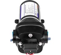 SucceBuy 12V FL-40 Pompe à eau à membrane haute pression, 40PSI Pompe à eau automatique auto-amorçante, 17L/MIN Misting Booster Sprayer Pompe à membrane pour caravane bateau RV jardin