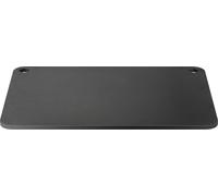 SucceBuy 20" x 14" x 3/8" Acier à pizza pré-assaisonné, brique robuste en acier au carbone pour fours intérieurs et barbecues extérieurs, inoxydable avec une conductivité 20 fois supérieure