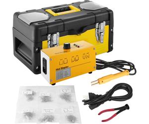 SucceBuy 220V Appareil à souder les plastiques Hot Stapler Kit de réparation 600 agrafes 3 réglages de chaleur