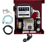SucceBuy 230V Pompe à Gasoil Electrique, 550W Pompe Fioul, 60 L/min Pompe à Fuel Moteur Monophasé Pompe Carburant