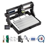 SucceBuy 2500 mW CNC 3018 Machine à graver DIY Pro 300 x 180 x 45 mm Fraiseuse 3 axes Mini-graveuse avecGRBL et contrôleur hors ligne