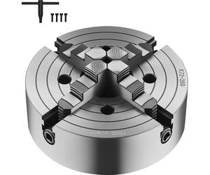 SucceBuy φ250mm Mandrin à 4 mors pour perceuses et fraiseuses