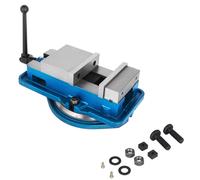SucceBuy 3 pouces/5 pouces largeur de mâchoire étau de fraisage robuste étau de serrage d'établi haute précision, Base pivotante à 360 degrés étau CNC 5 pouces