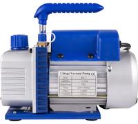 SucceBuy 3CFM 1/4HP Pompe à vide de réfrigérant HVAC mono-étage AC Distributeur Kit de manomètres