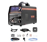 SucceBuy 4 en 1 Machine de soudage MIG gaz MIG 160A 200A soudeuse Mig synérique multi-processus avec onduleur IGBT écran LCD affichage MIG 200A